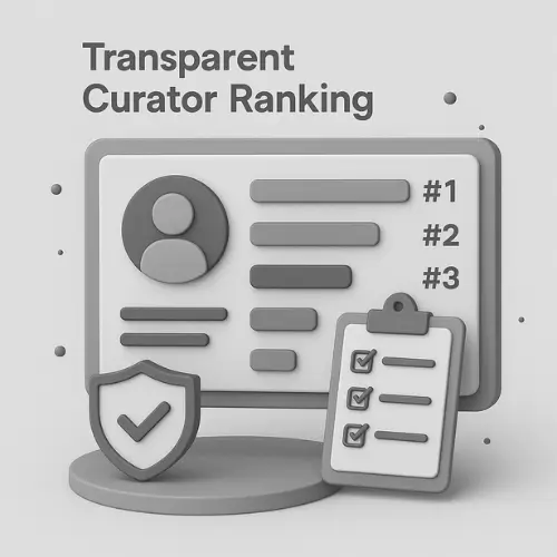 QuantumPlaylist Transparent Curator Ranking Banner